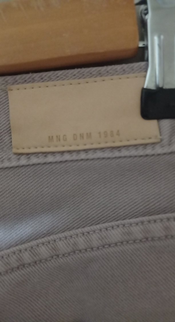 Mango lila kot pantolon - Görsel 3