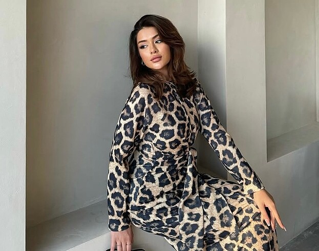 Diğer Leopar elbise