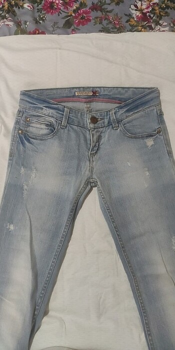 Stradivarius Stradivarius Düşük Bel Jean 