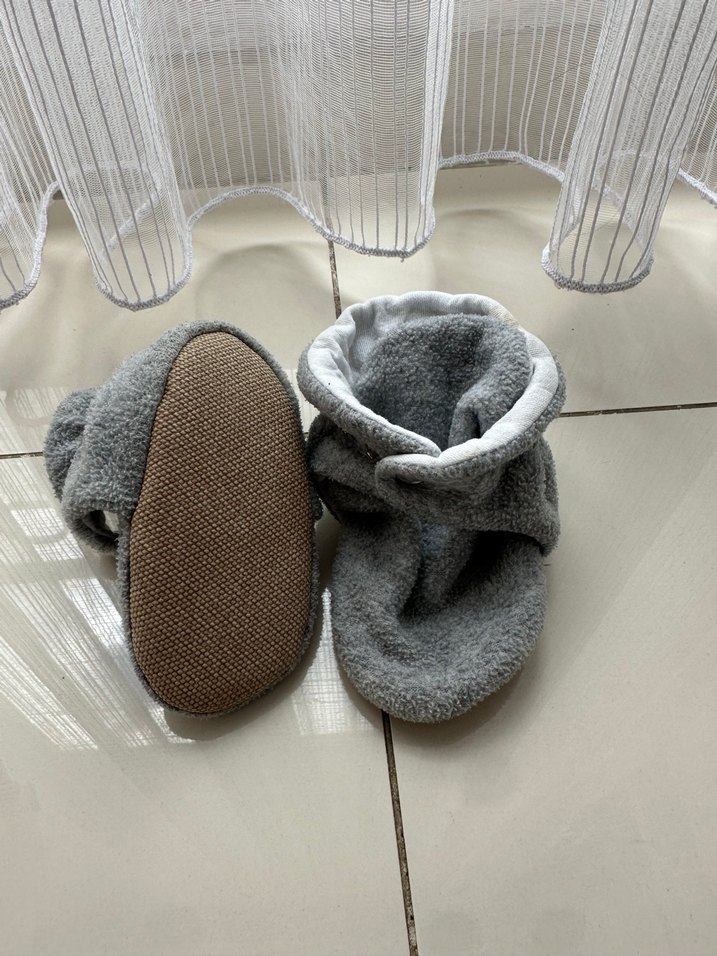 Gri Erkek Çocuk ella bonna panduf - Görsel 2