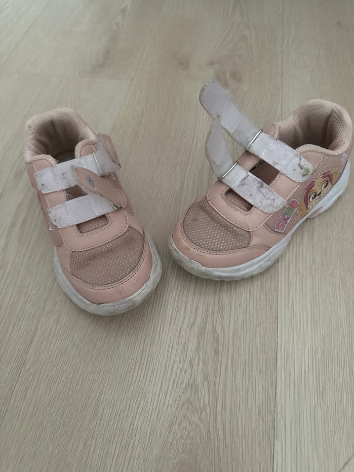 Pembe Kız Çocuk Cırt Cırtlı Spor Ayakkabı - Görsel 5