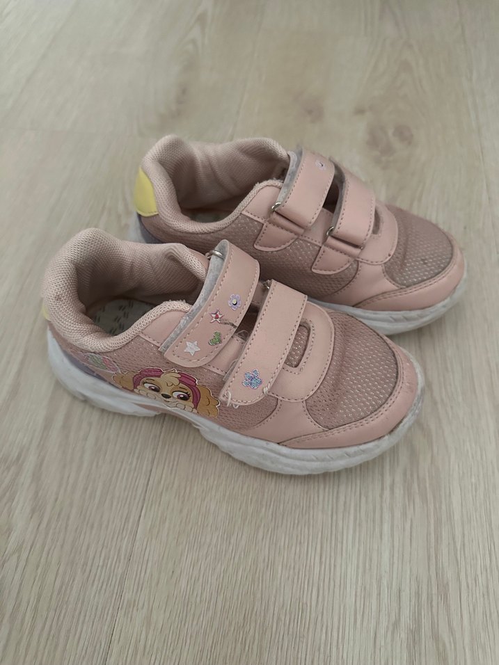 Pembe Kız Çocuk Cırt Cırtlı Spor Ayakkabı - Görsel 2