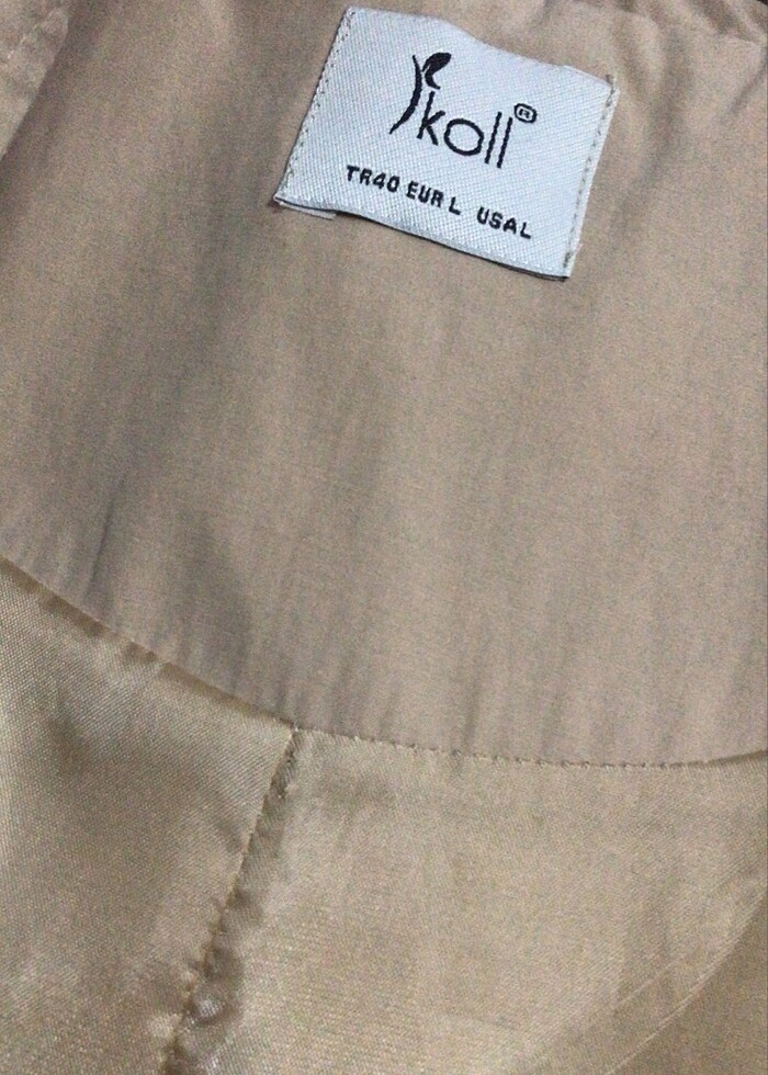 Çok temiz trençkot - Görsel 4