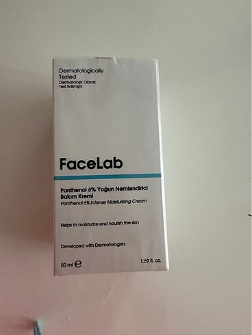 Facelab mükemmel nemlendirici