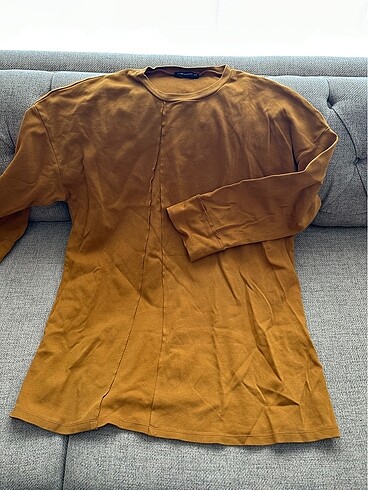 Büyük beden penye tunik - Görsel 2