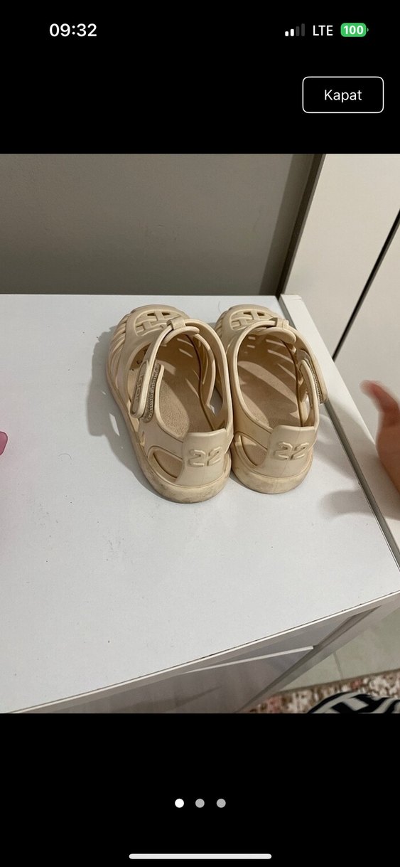 Kız Çocuk Bej igor sandalet - Görsel 3
