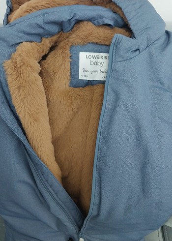 Kürklü Bebek Kar Tulumu - Görsel 5