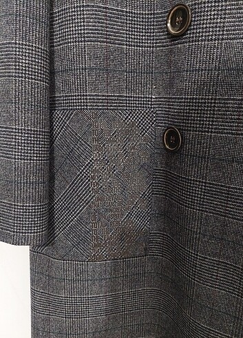 38 Beden gri Renk Blazer ceket