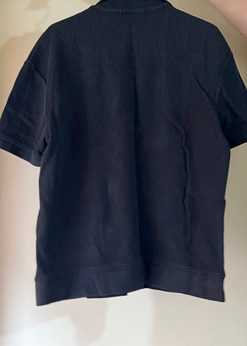 ZARA Siyah Erkek Polo Tişört - Görsel 2