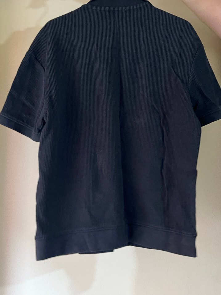 ZARA Siyah Erkek Polo Tişört - Görsel 2