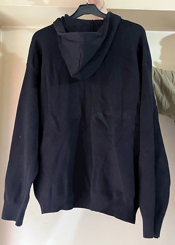 Zara Siyah Kadın Oversize Triko Kazak - Görsel 2