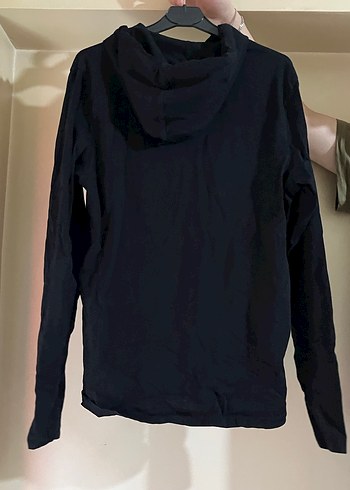 Jack & Jones Siyah Kapüşonlu Sweatshirt - Görsel 2