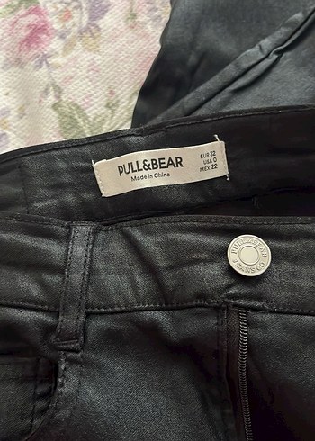 Siyah mumlu Dar Kesim Pantolon - Görsel 3