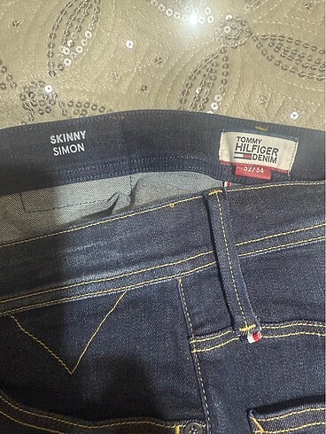 32 Beden TOMMY HILFIGER ERKEK JEAN PANTOLON