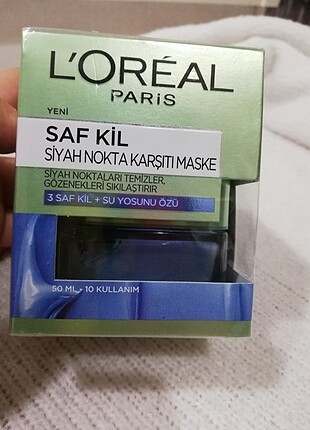 Loreal paris siyah nokta karşıtı maske