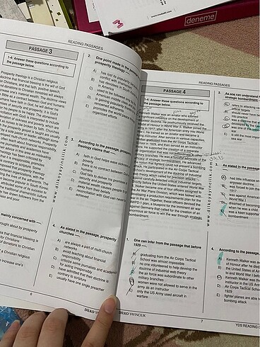  Yds reading test
