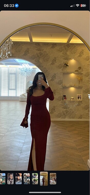 Diğer bordo slbise