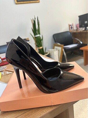 Zara Trendyol Shoberry Rugan Stiletto