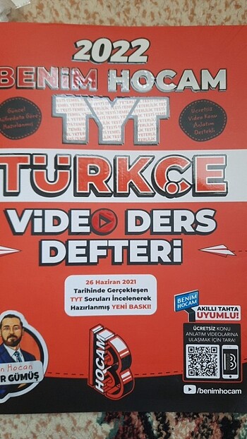 2022 Benim hocan tyt Türkçe video ders notu