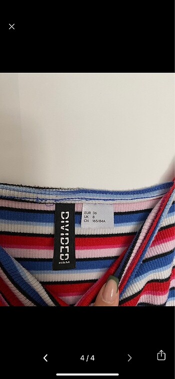 s Beden beyaz Renk H&m elbise