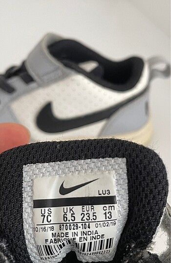 23 Beden Orijinal Nike bebek ayakkabı