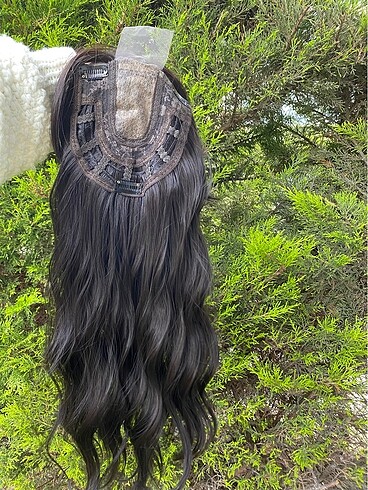 Gerçek saç koyukahverengi tepelik - Görsel 4