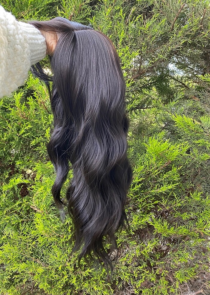 Gerçek saç koyukahverengi tepelik - Görsel 2