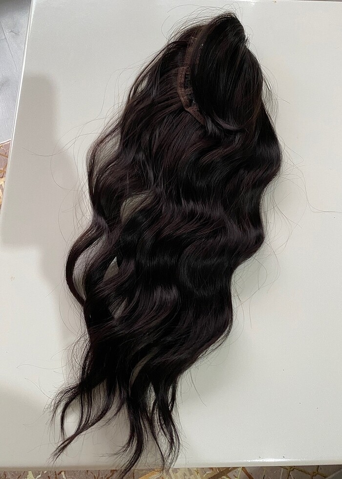 Gerçek saç  tepelik - Görsel 4