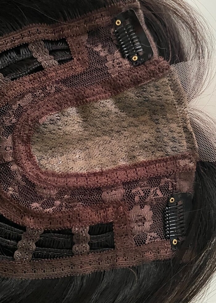 Gerçek saç  tepelik - Görsel 5