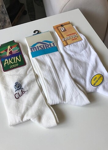 Diğer BEYAZ ERKEK ÇORABI