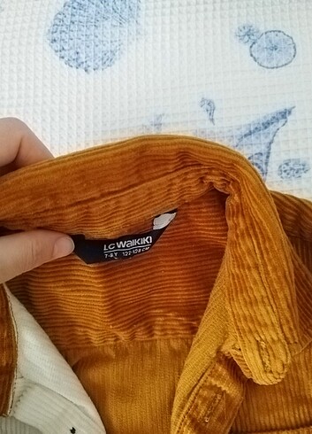 LC Waikiki çocuk kadife gömlek