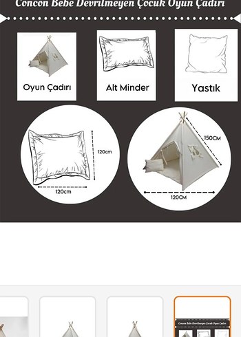 BabyJem oyun çadiri