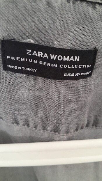 xs Beden Zara gömlek