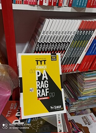 TYT PARAGRAF SORU BANKASI SINAV YAYINLARI