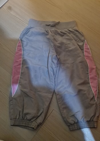 Kız Çocuk Kapüşonlu Düğmeli Pembe Yelek takımı - Görsel 4