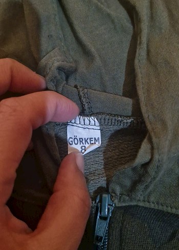 Erkek Çocuk Kapüşonlu Kamuflaj Yelek - Görsel 3