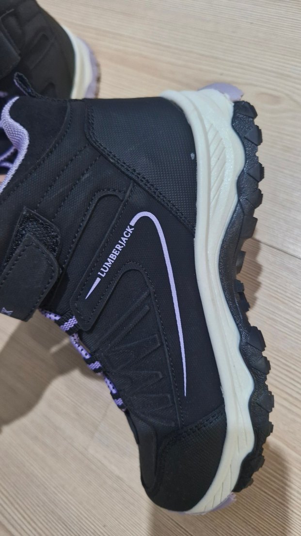 Lumberjack Mor Bağcıklı Kız Çocuk Spor Ayakkabı - Görsel 3