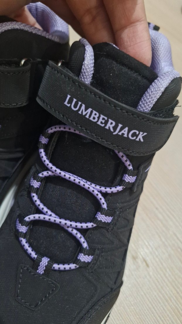 Lumberjack Mor Bağcıklı Kız Çocuk Spor Ayakkabı - Görsel 2