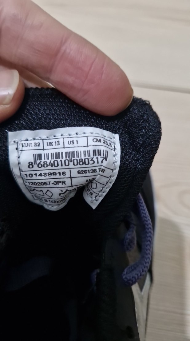 Mor Bağcıklı Kız cocuk Spor Ayakkabı - Görsel 4