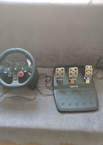 Beden Mavi Oyun Direksiyonu Seti Logitech G29 ve vites