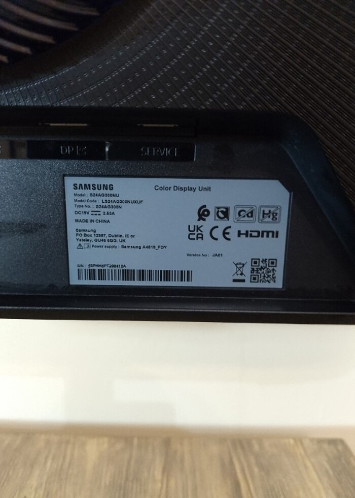 samsung s24ag300nu - Görsel 4