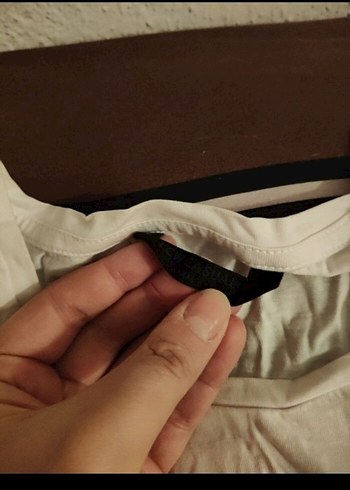 Beyaz Baskılı Erkek Kısa Kollu Tişört - Görsel 4