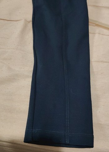 Lacivert Kadın Elastik tayt - Görsel 3