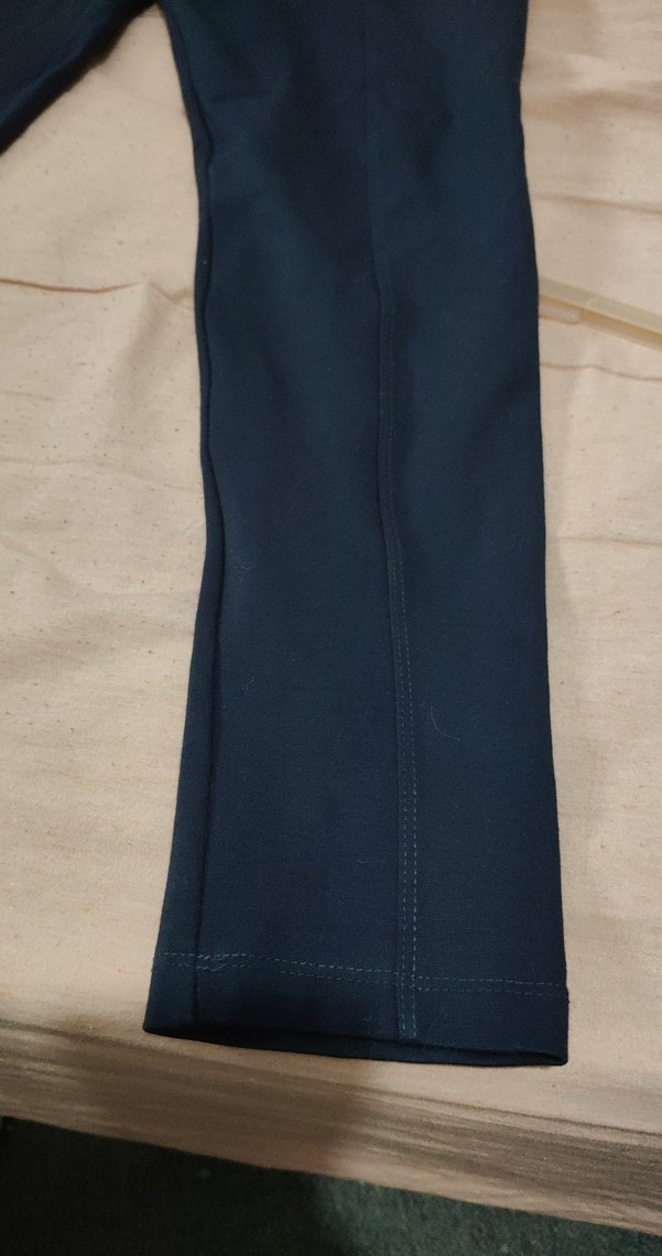 Lacivert Kadın Elastik tayt - Görsel 3