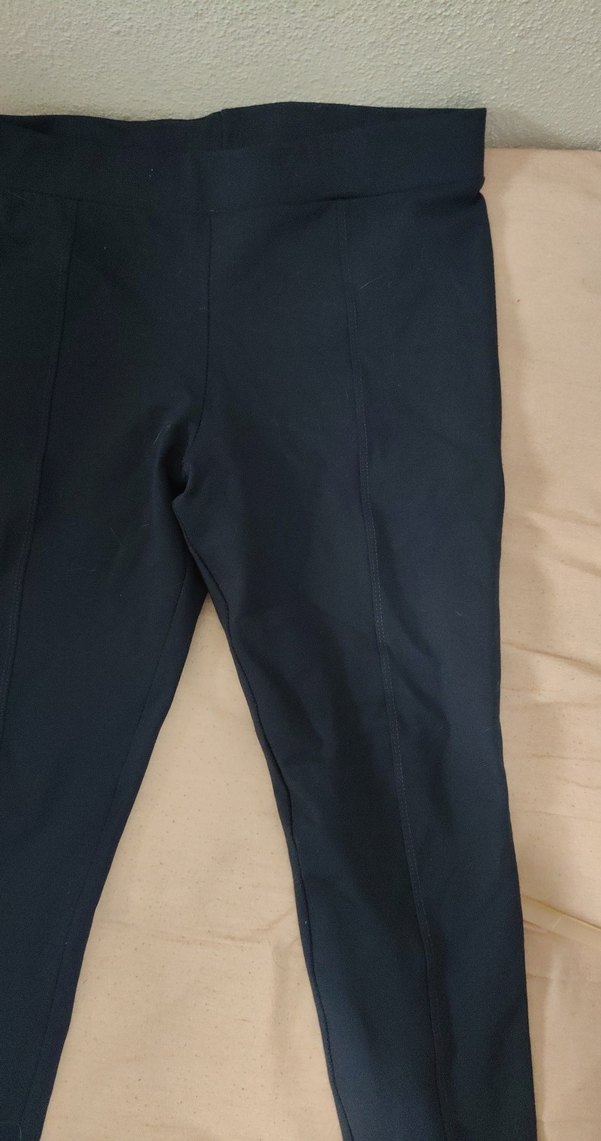 Lacivert Kadın Elastik tayt - Görsel 2