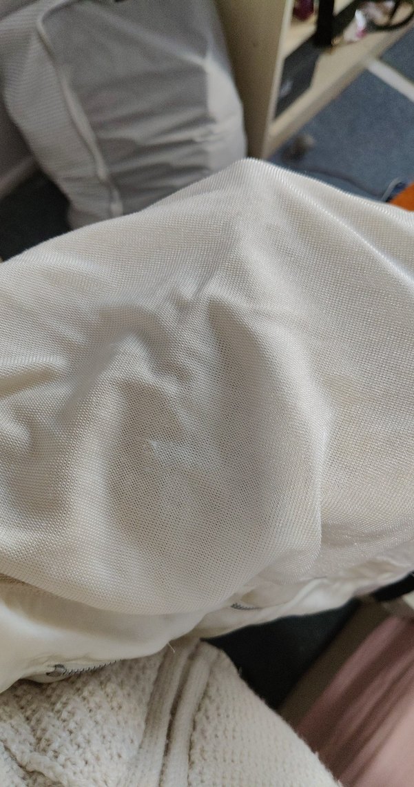 Kadın Beyaz Kapüşonlu Sweatshirt - Görsel 5