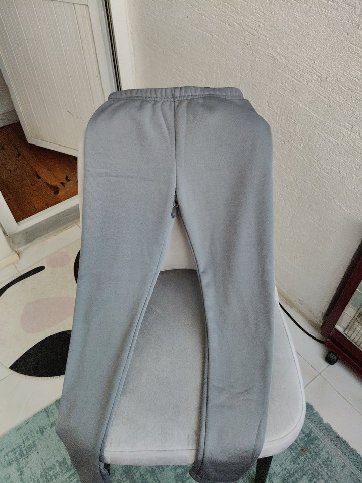 Gri Kadın Rahat Kesim Eşofman Altı - Görsel 2