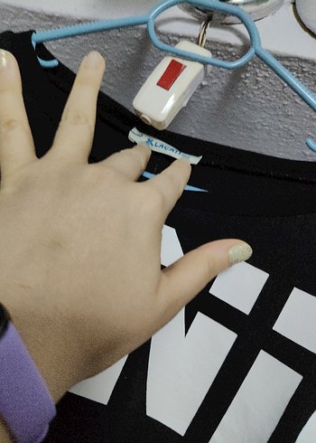 Siyah Baskılı Kadın Sweatshirt - Görsel 2