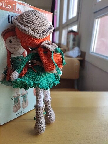  Beden Renk Amigurumi Bebek Organik Oyuncak