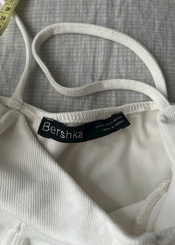 Beyaz astarlı bershka elbise - Görsel 2